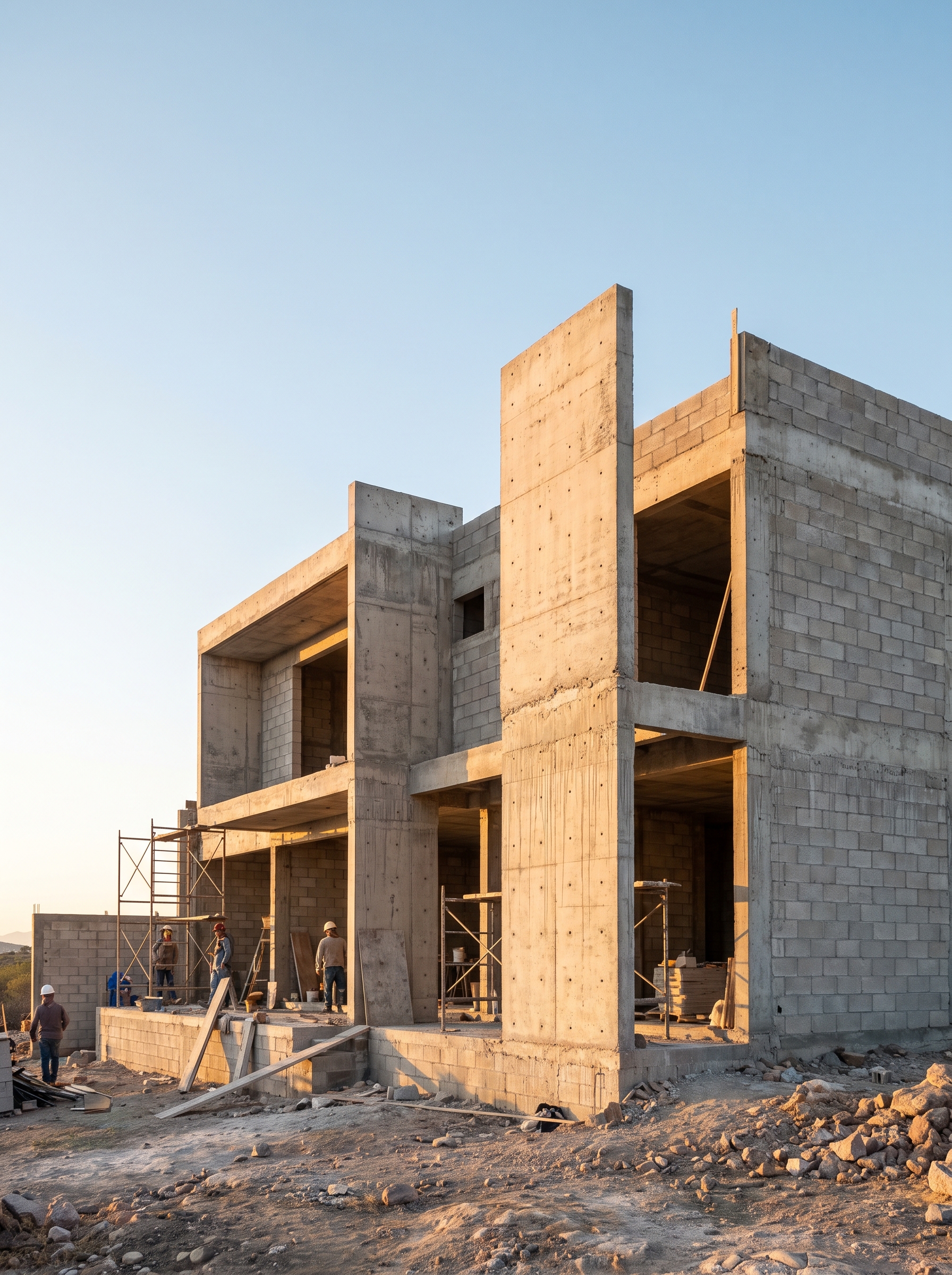 Vivienda en construcción